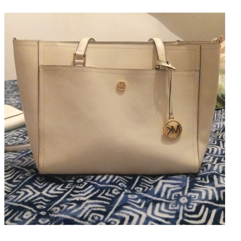 Michael Kors Ivory Tote Bag
